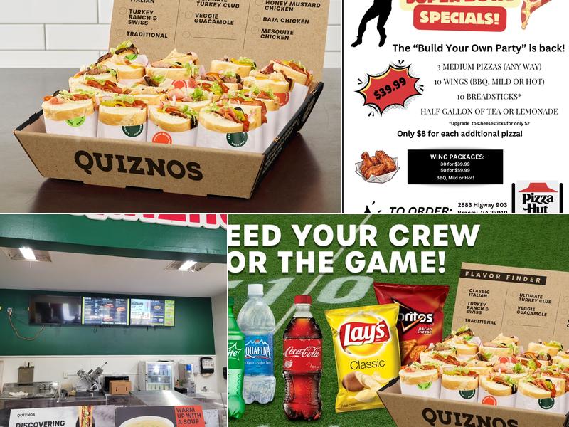 Quiznos Menu
