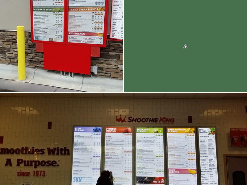 Smoothie King Menu