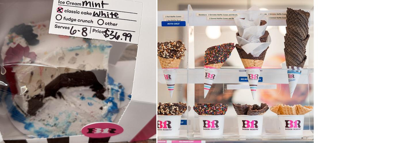 Baskin-Robbins Menu
