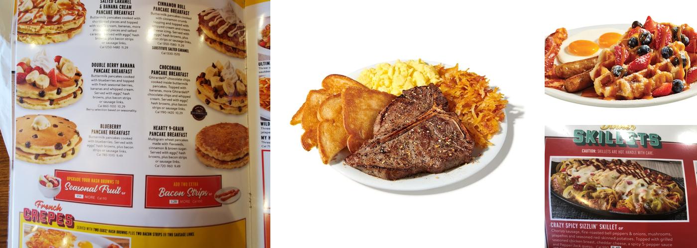 Denny's Menu