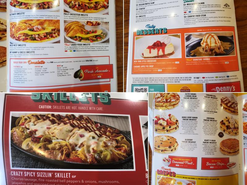 Denny's Menu