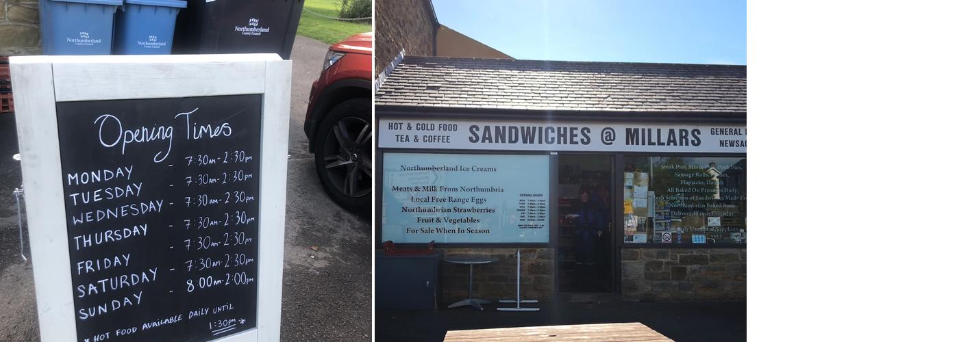 Longhorsley Village Shop Menu