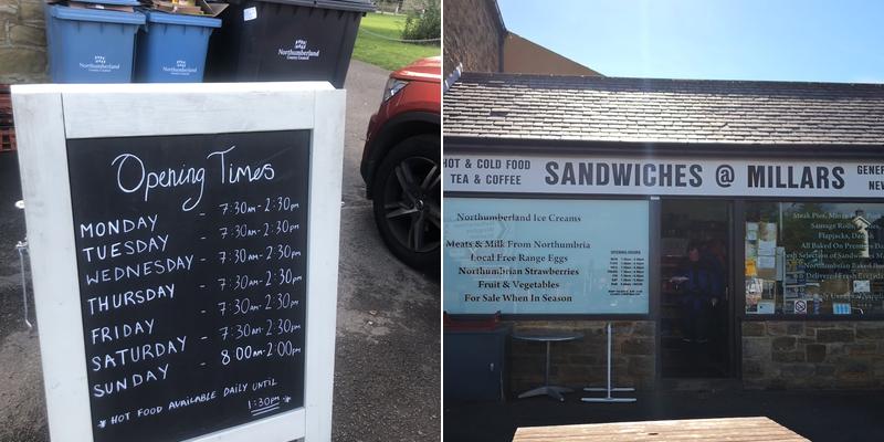 Longhorsley Village Shop Menu