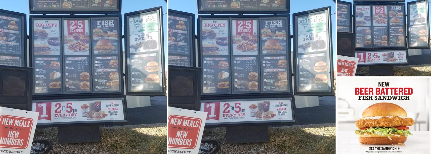 Arby's Menu