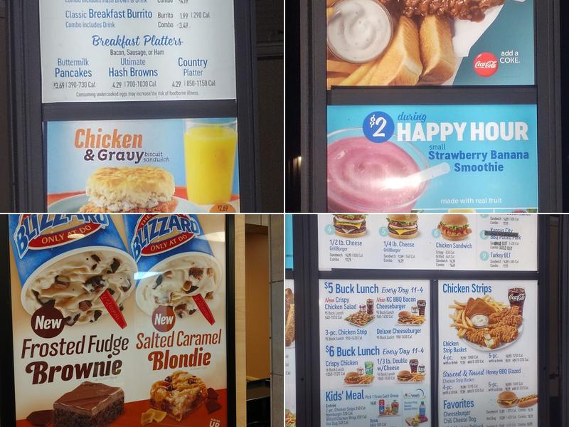 Dairy Queen Grill & Chill Menu