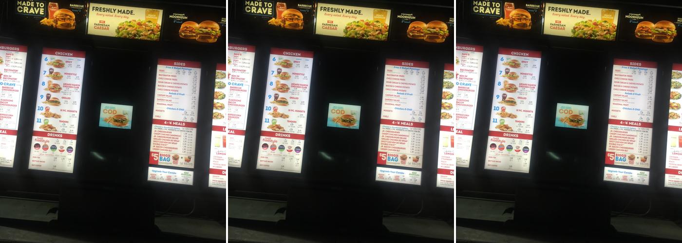 Wendy's Menu