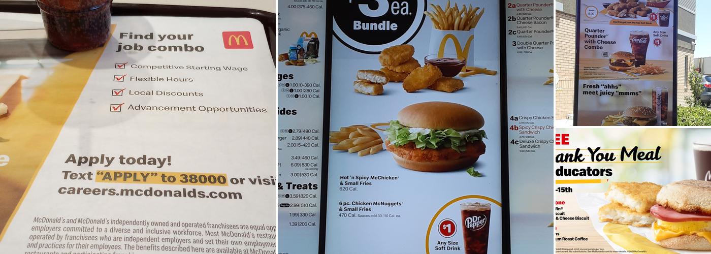 McDonald's Menu