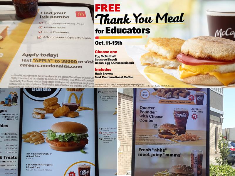 McDonald's Menu
