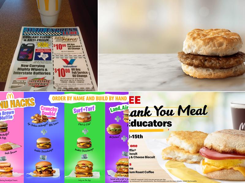 McDonald's Menu