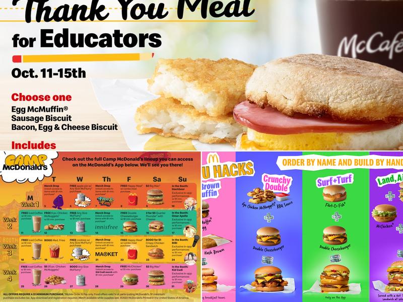 McDonald's Menu