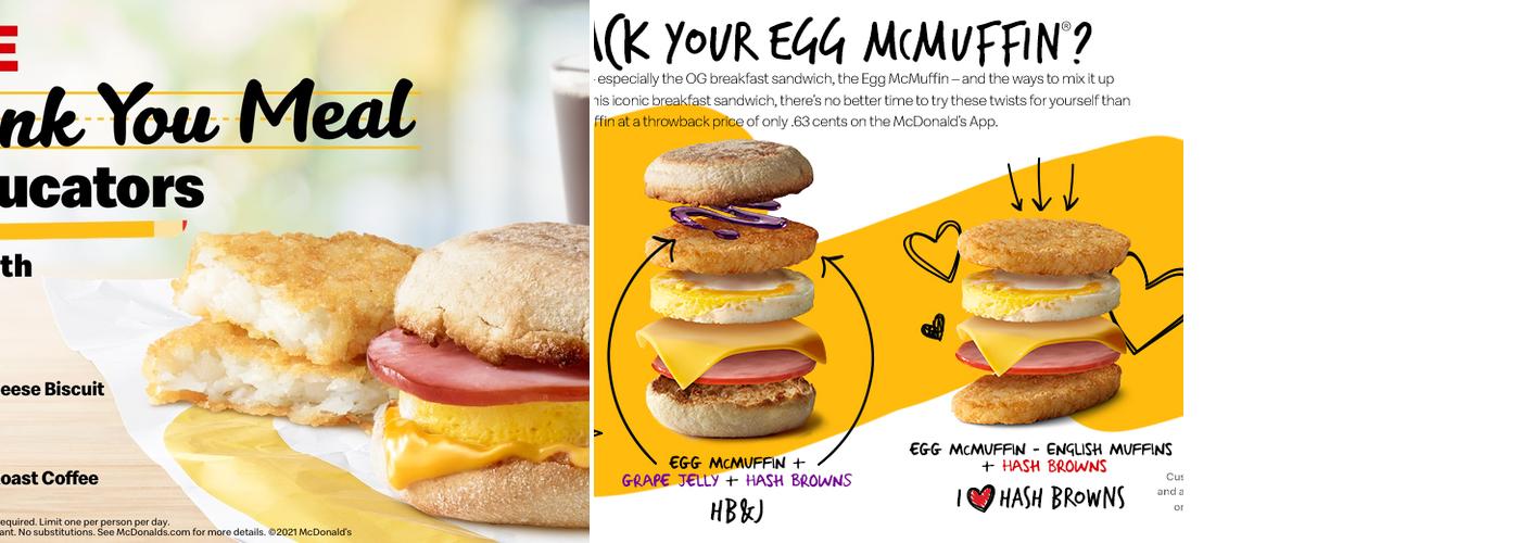 McDonald's Menu
