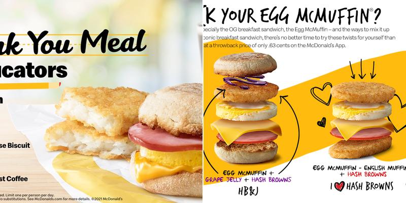 McDonald's Menu
