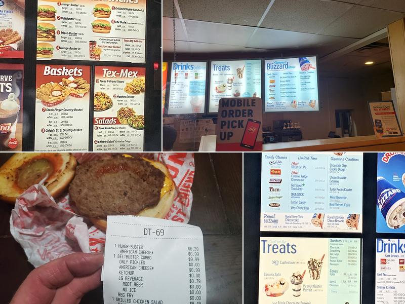 Dairy Queen Menu