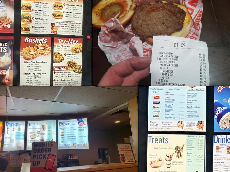 Dairy Queen Menu