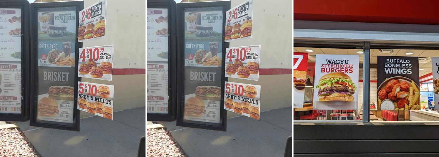 Arby's Menu