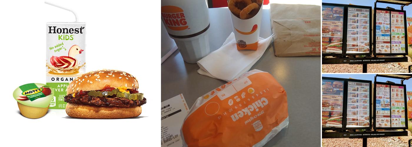 Burger King Menu