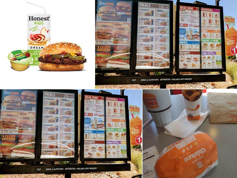 Burger King Menu