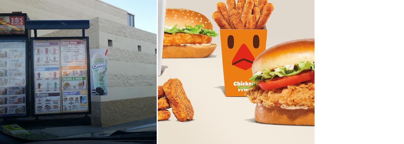 Burger King Menu