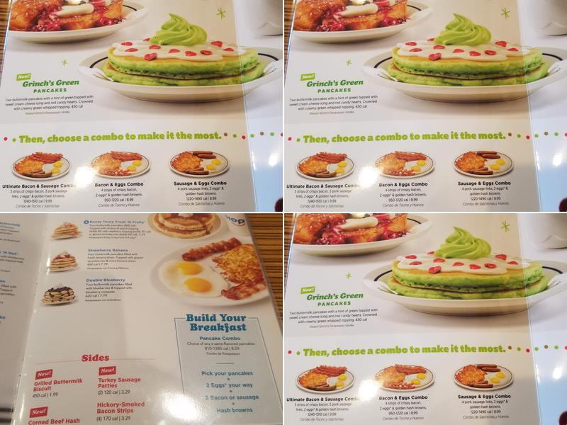 IHOP Menu