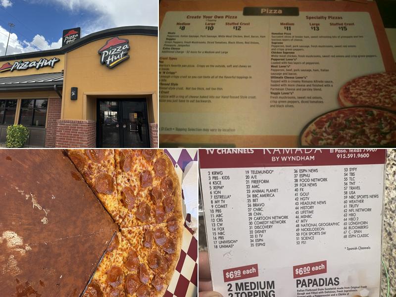 Pizza Hut Menu