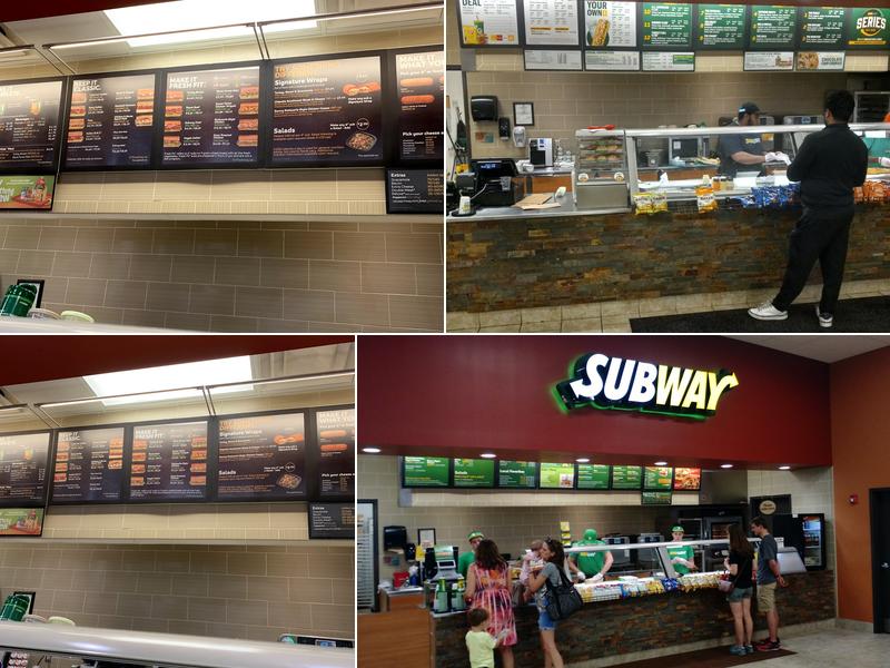Subway Menu