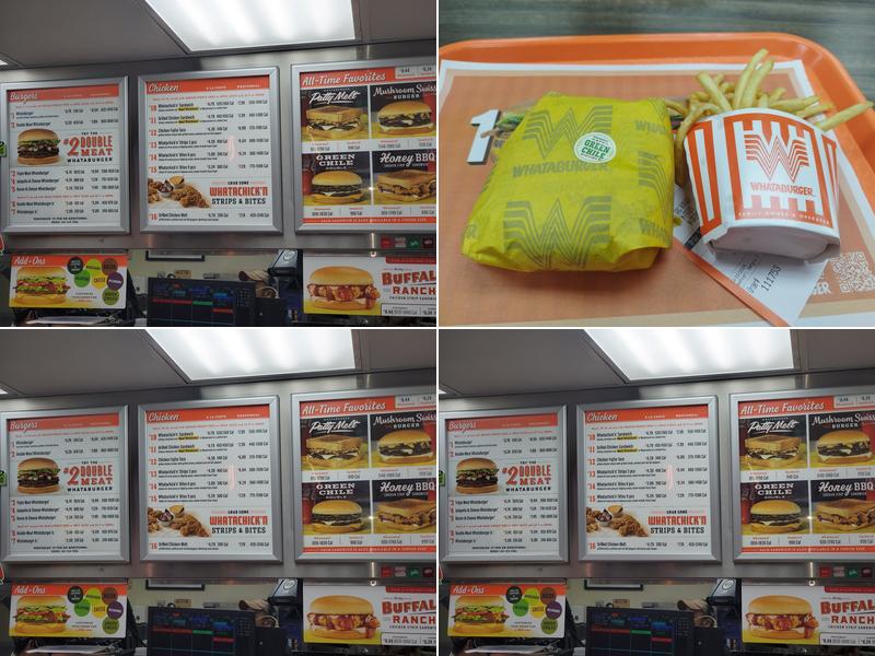 Whataburger Menu