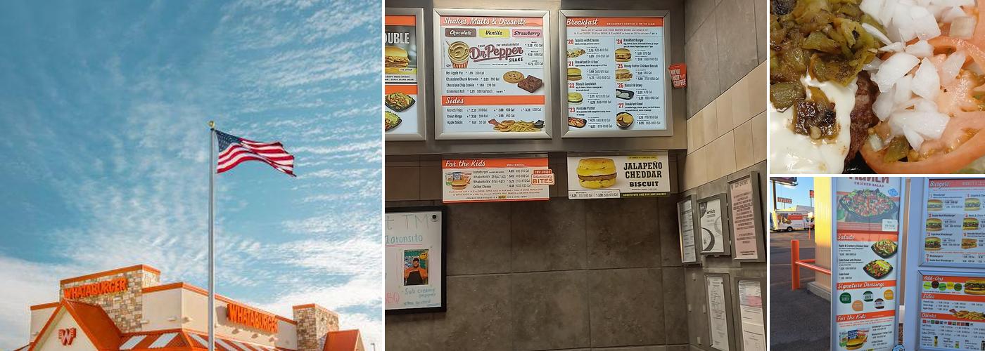 Whataburger Menu