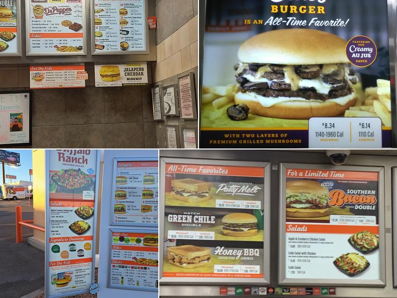 Whataburger Menu