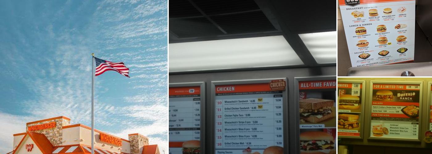 Whataburger Menu