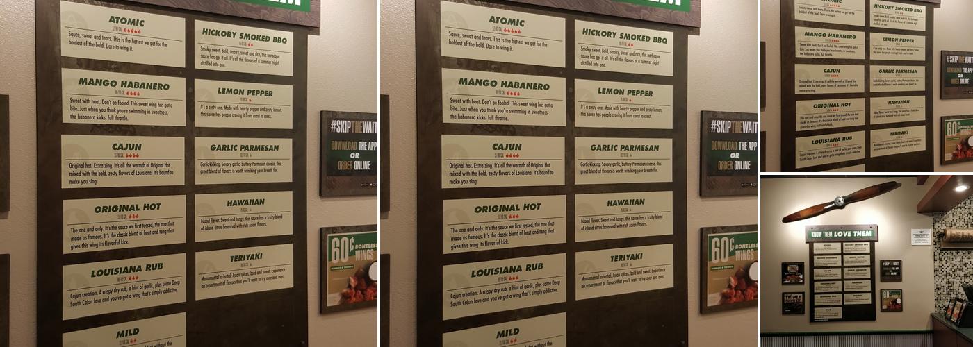 Wingstop Menu
