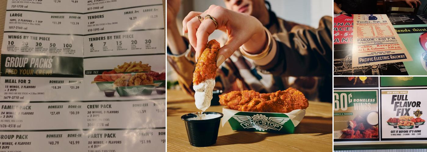 Wingstop Menu