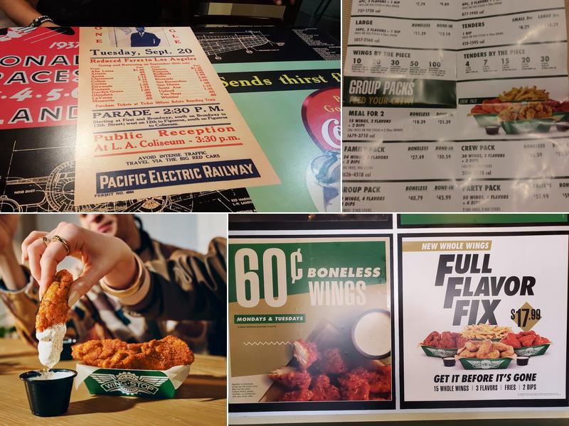 Wingstop Menu