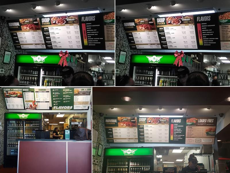 Wingstop Menu