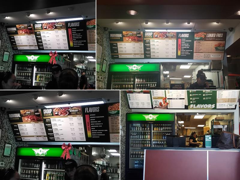 Wingstop Menu