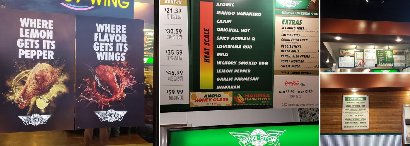 Wingstop Menu