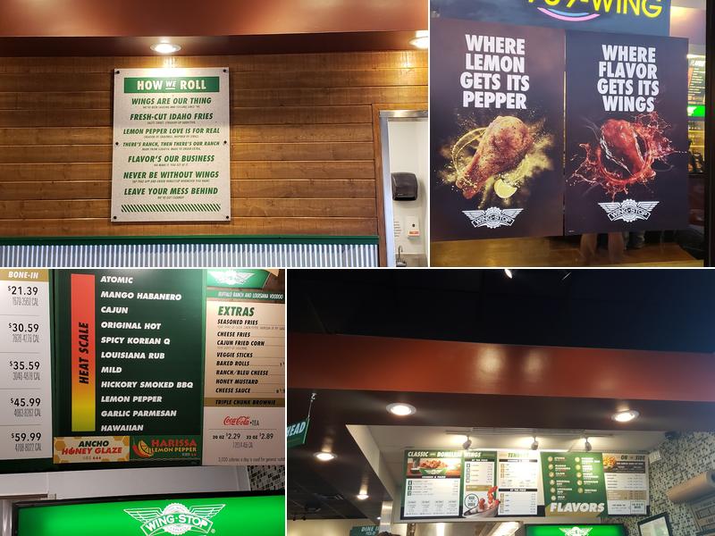 Wingstop Menu