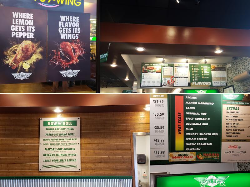 Wingstop Menu
