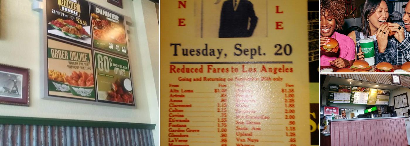 Wingstop Menu