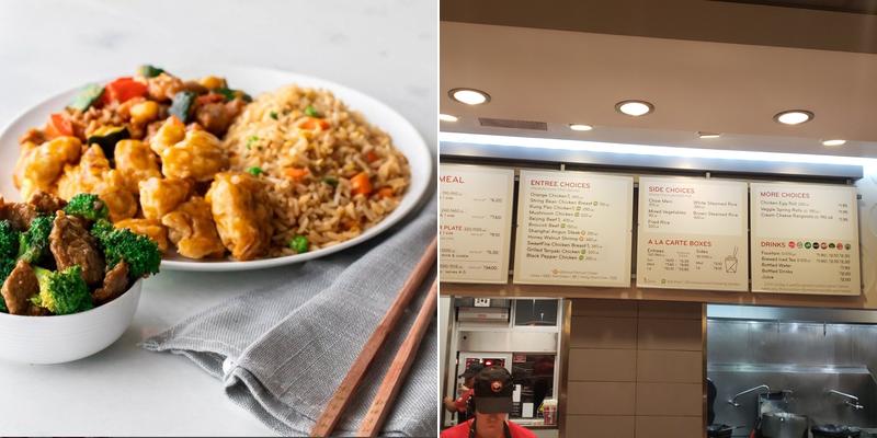 Panda Express Menu
