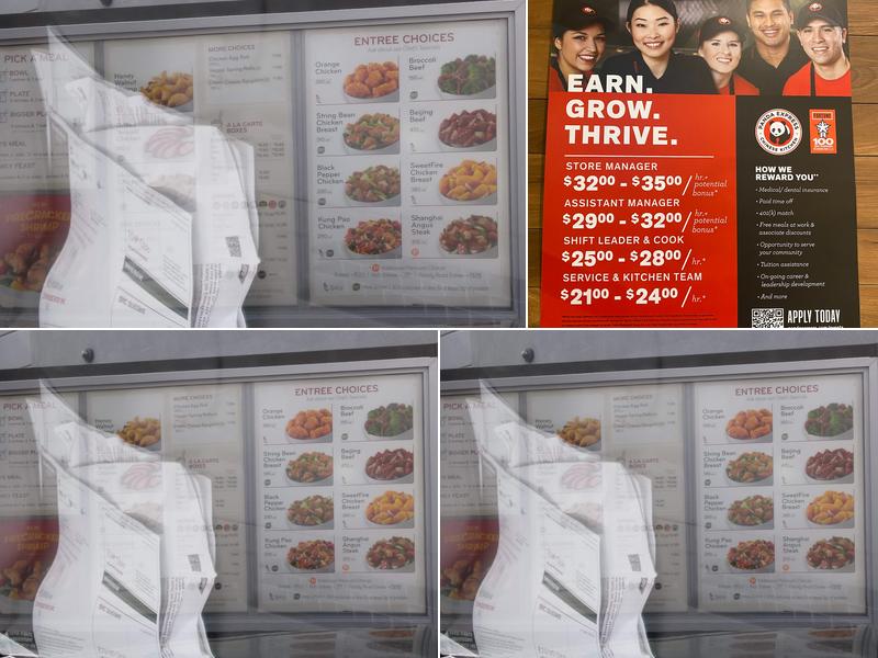 Panda Express Menu
