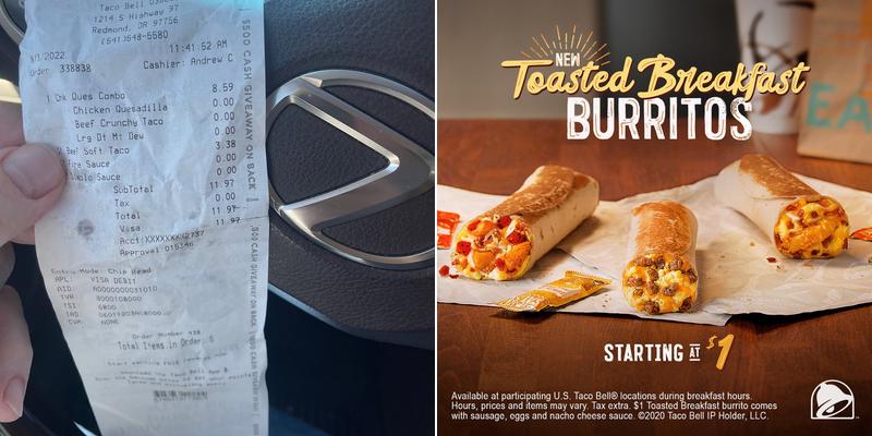 Taco Bell Menu
