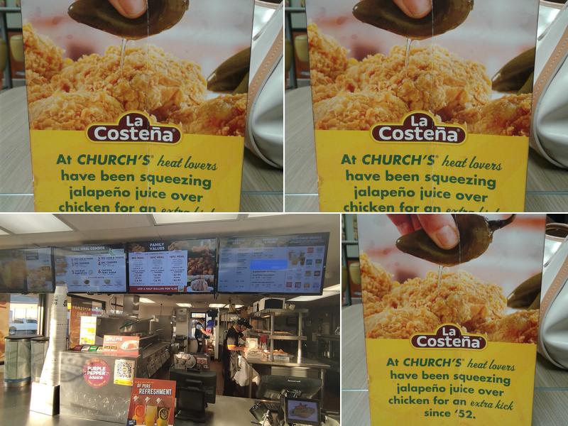 Church's Texas Chicken Menu