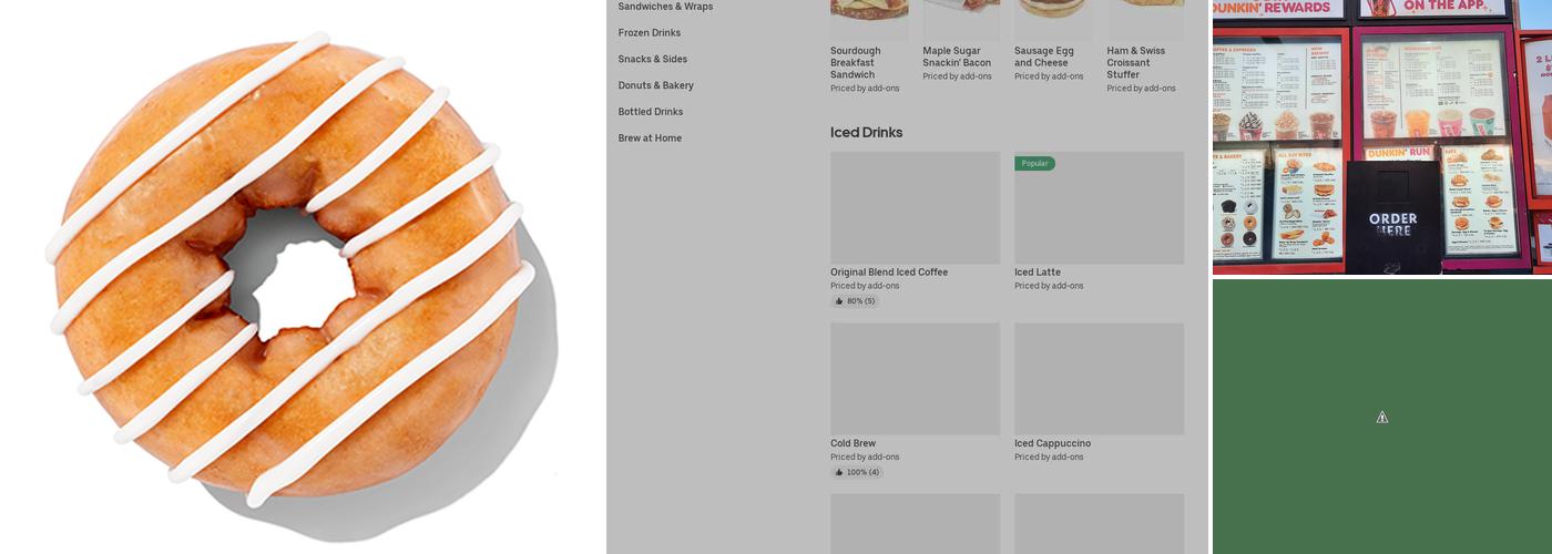 Dunkin' Menu