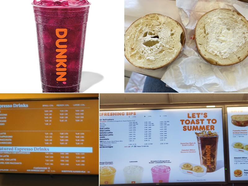 Dunkin' Menu