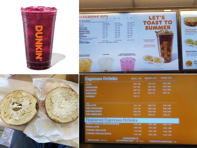 Dunkin' Menu