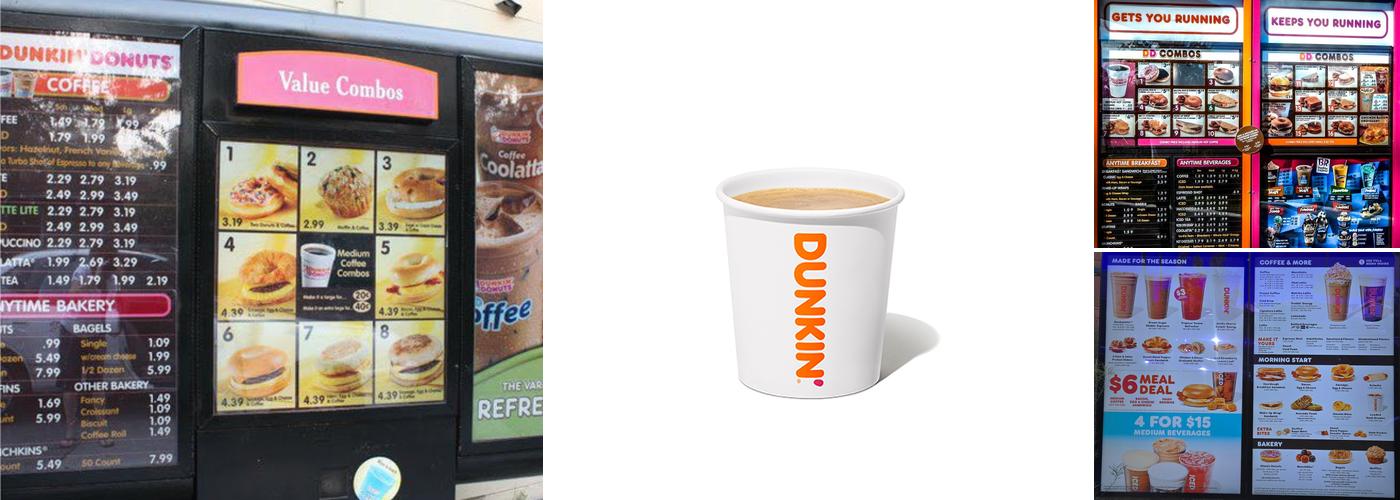 Dunkin' Menu