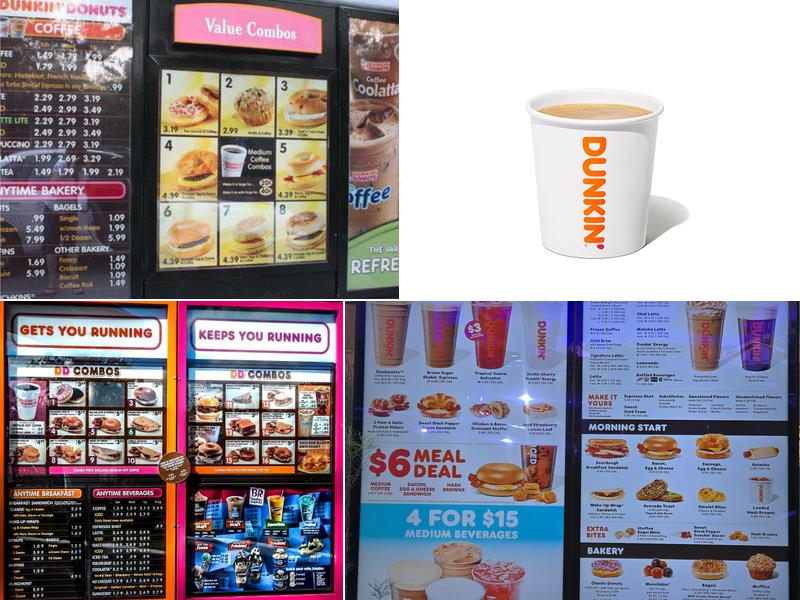 Dunkin' Menu