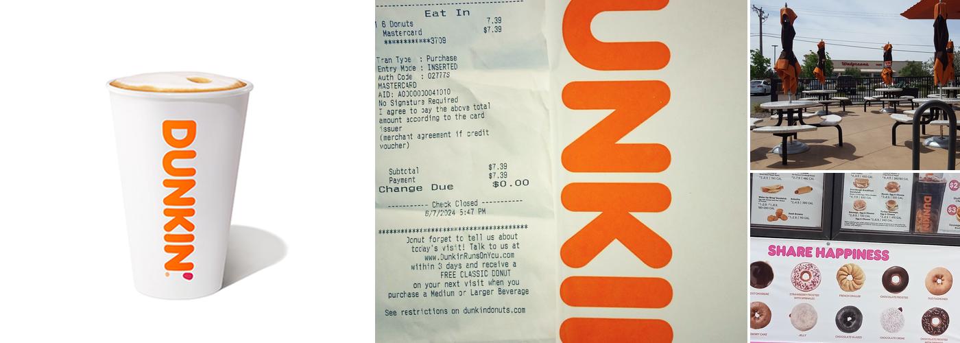 Dunkin' Menu