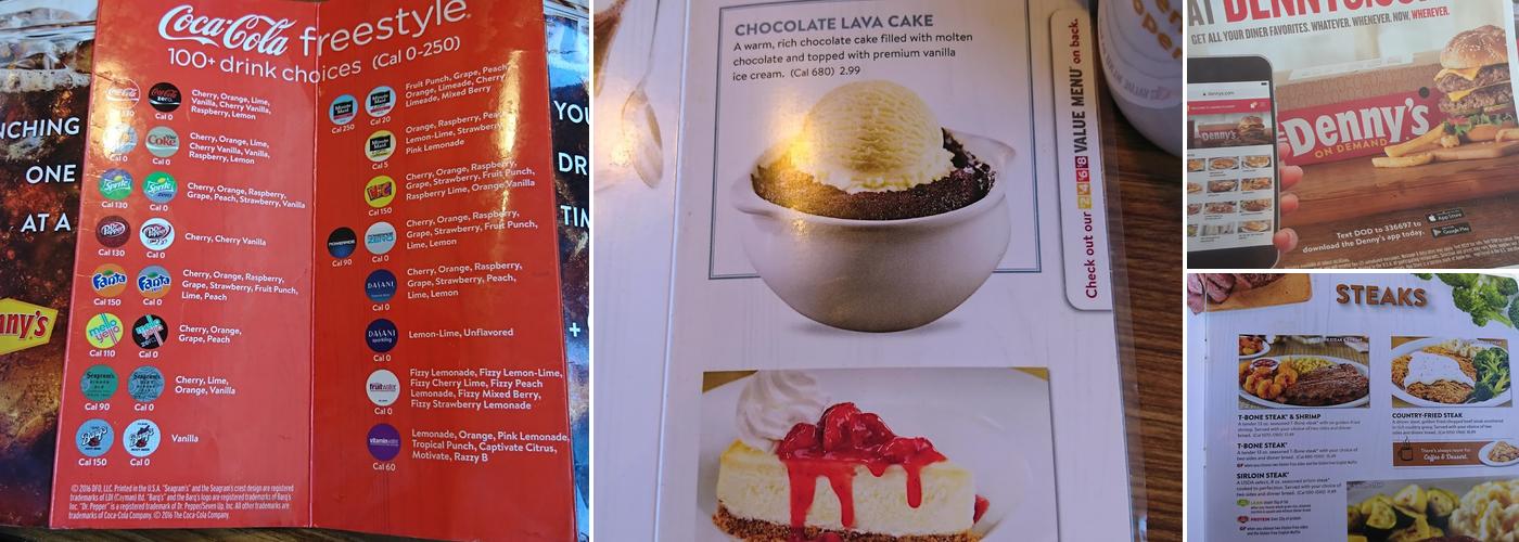 Denny's Menu