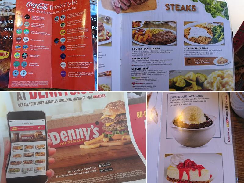 Denny's Menu